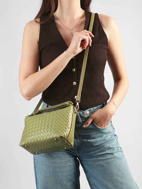 Sac Bandoulière Venise Miniprix Vert venise DG5811 vue secondaire 1