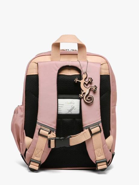 1 Compartment Backpack Cameleon Pink vintage fantasy SD33 other view 5