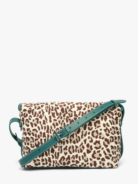 Raffia And Leather Loulou Crossbody Bag Paul marius Multicolor raphia LOULORAP other view 4