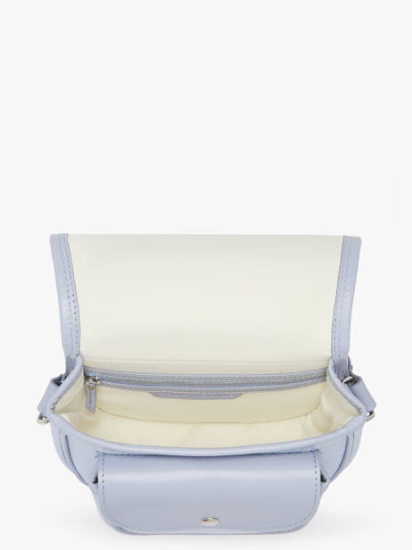 Sac Le Bohémien Lavande Cuir Paul marius Bleu lavande BOHEMLAV vue secondaire 3