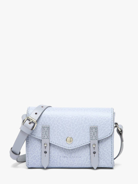 Sac Le Mini Indispensable Lavande Cuir Paul marius Bleu lavande MINILAV