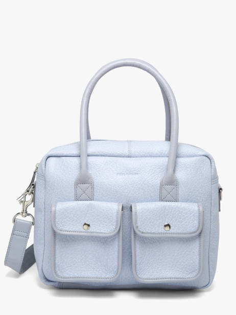 Sac Le Dandy Lavande Cuir Paul marius Bleu lavande DANDYLAV