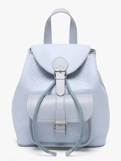 Sac à Dos Le Baroudeur Lavande Cuir Paul marius Bleu lavande BAROULAV