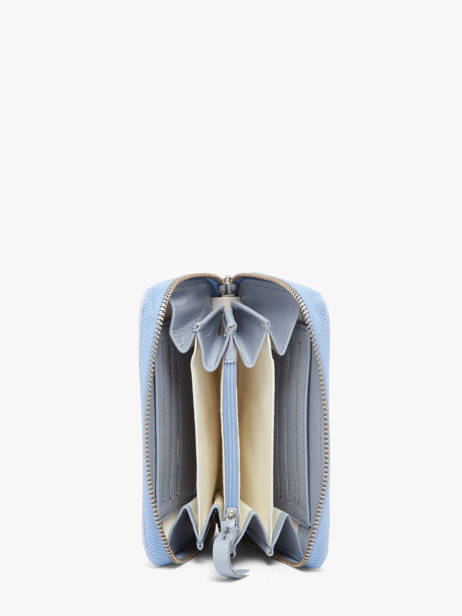 Portefeuille Alice Lavande Cuir Paul marius Bleu lavande ALICELAV vue secondaire 1