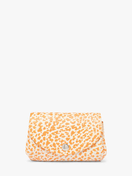 Porte-monnaie Gustave Orangeade Cuir Paul marius Orange orangeade GUSTAORA