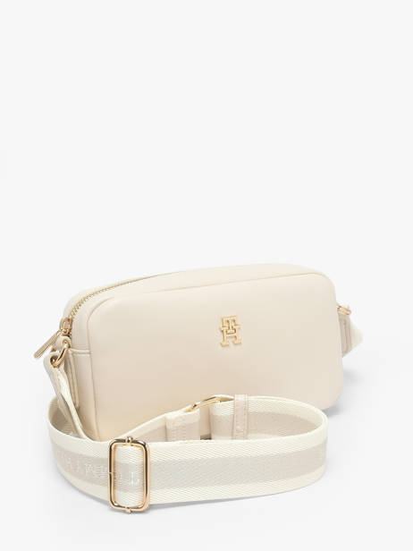 Sac Bandoulière Th Essential Polyurethane Tommy hilfiger Blanc th essential AW18370 vue secondaire 1