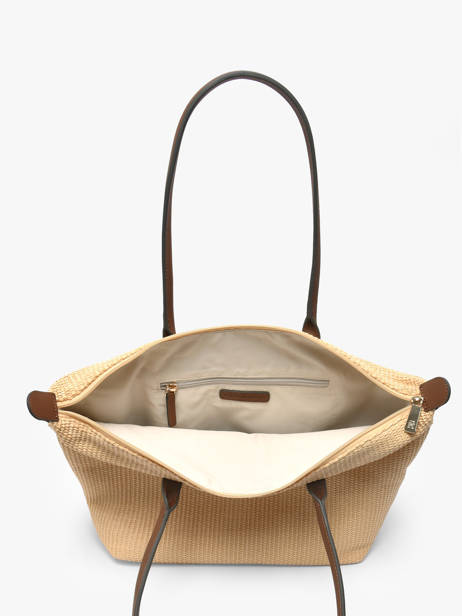 Sac Porté épaule Popette Polyurethane Tommy hilfiger Beige popette AW18528 vue secondaire 2