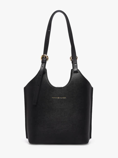 Sac Porté épaule Th Modern Polyester Tommy hilfiger Noir th modern AW18617