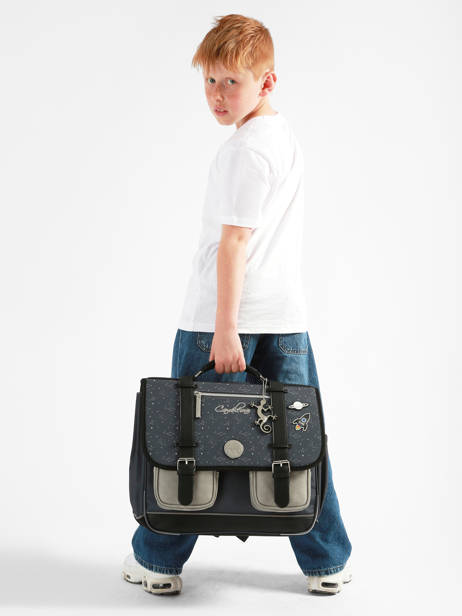 Satchel 3 Compartments Vintage Urban Cameleon Gray vintage urban CA41 other view 2