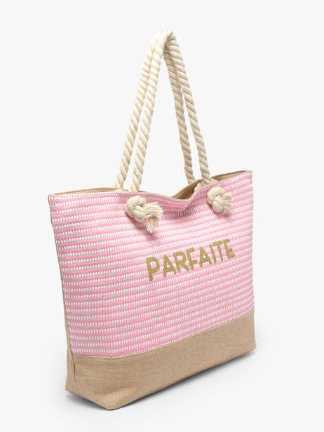 Shoulder Bag Plage Gerard pasquier Pink plage P26095 other view 2