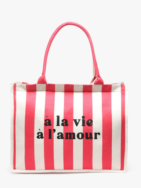 Sac Porté épaule Plage Polyester Gerard pasquier Rose plage P26061