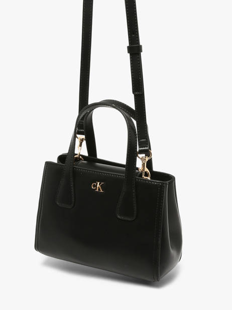 Satchel Ck Mini Calvin klein jeans Black ck mini 4F3520G other view 1
