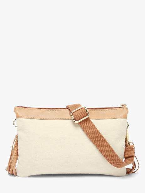 Sac Bandoulière Antibes Coton Les tropeziennes Beige antibes TZ04 vue secondaire 3