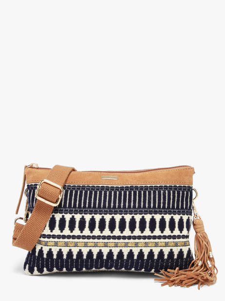 Sac Bandoulière En-vau Coton Les tropeziennes Bleu en-vau TZ03