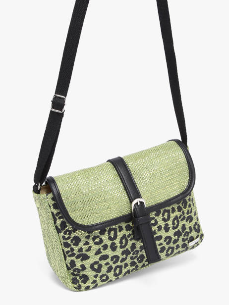 Sac Bandoulière Kailani Papier Les tropeziennes Jaune kailani TZ02 vue secondaire 1