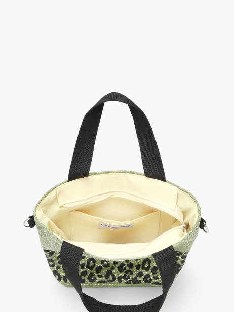 Sac Bandoulière Kailani Papier Les tropeziennes Jaune kailani TZ03 vue secondaire 2