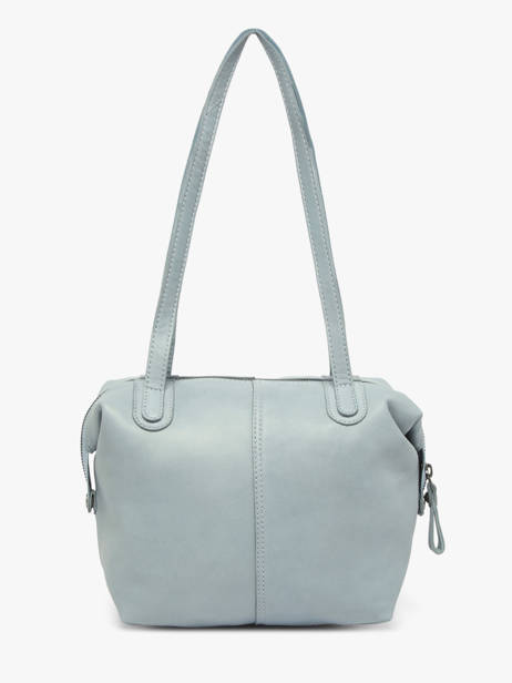 Shoulder Bag Heritage Leather Biba Blue heritage HOP1L other view 4