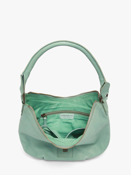 Shoulder Bag Heritage Leather Biba Blue heritage BT29 other view 3