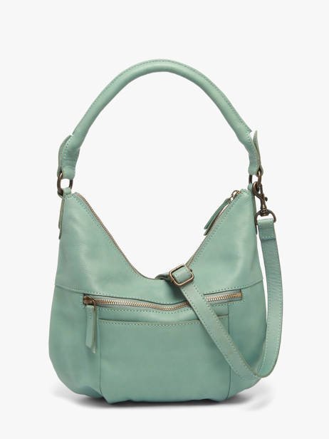 Shoulder Bag Heritage Leather Biba Blue heritage BT29 other view 4