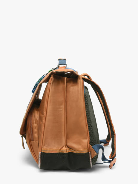 Cartable 2 Compartiments Tann's Bleu les fantaisies g 41128 vue secondaire 2