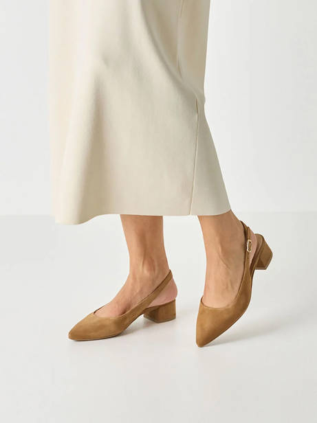 Pumps In Leather Tamaris Brown women 42 other view 1