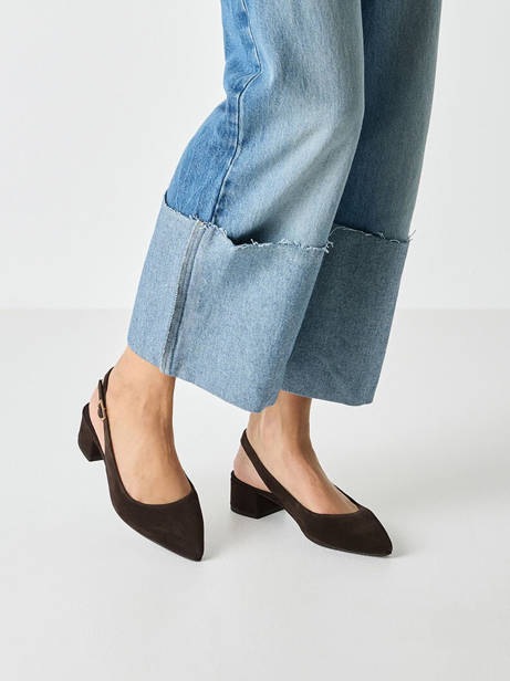 Escarpins En Cuir Tamaris Marron women 42 vue secondaire 1