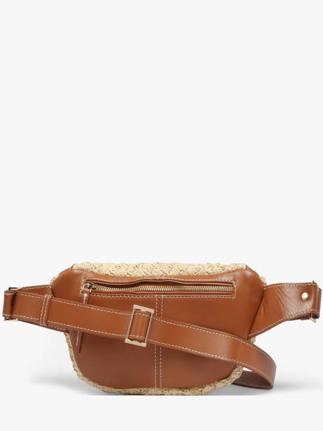 La Banane Raphia Et Cuir Paul marius Beige raphia BANANRAP vue secondaire 3