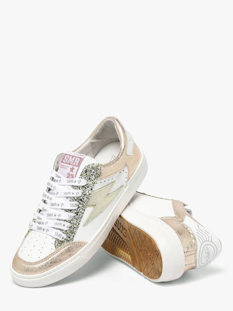 Sneakers In Leather Semerdjian White women NOUBE462 other view 2