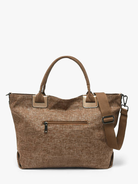 Sac Porté Main Star Polyester Ines de laure Marron star 1685161 vue secondaire 3