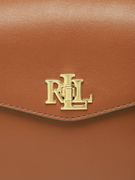 Crossbody Bag Farrah Leather Lauren ralph lauren Brown farrah 31P15611 other view 4