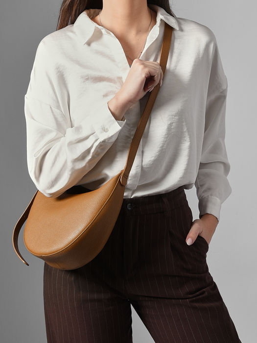 Longchamp Le foulonné Messenger bag Brown