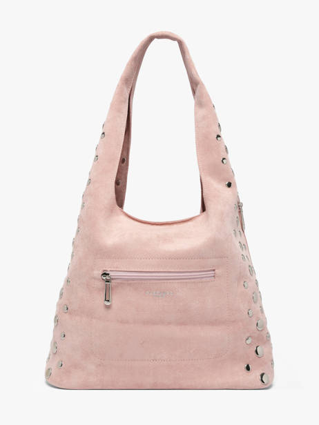 Shoulder Bag Suede Miniprix Pink suede F9928 other view 2