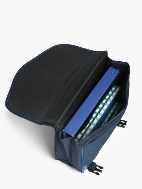 Cartable 2 Compartiments Paris st germain Bleu psg 26AP203L vue secondaire 3