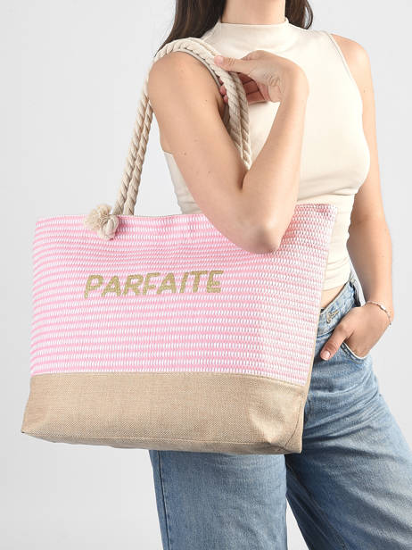 Shoulder Bag Plage Gerard pasquier Pink plage P26095 other view 1