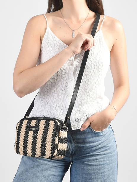 Shoulder Bag Mini Osier Italie Lancaster Black mini osier italie 71 other view 1