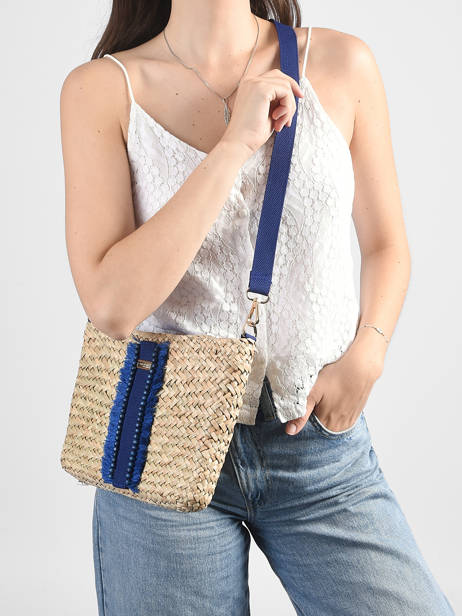 Shoulder Bag Monaco Straw Les tropeziennes Beige monaco TZ02 other view 1