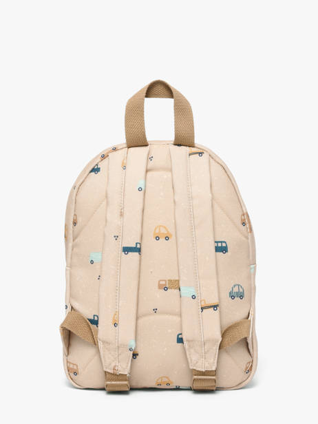 Mini Backpack Kidzroom Red paris sweet cuddles 3641 other view 4