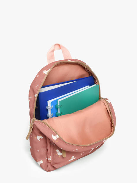 Mini Sac à Dos Kidzroom Rouge little story 1683 vue secondaire 3