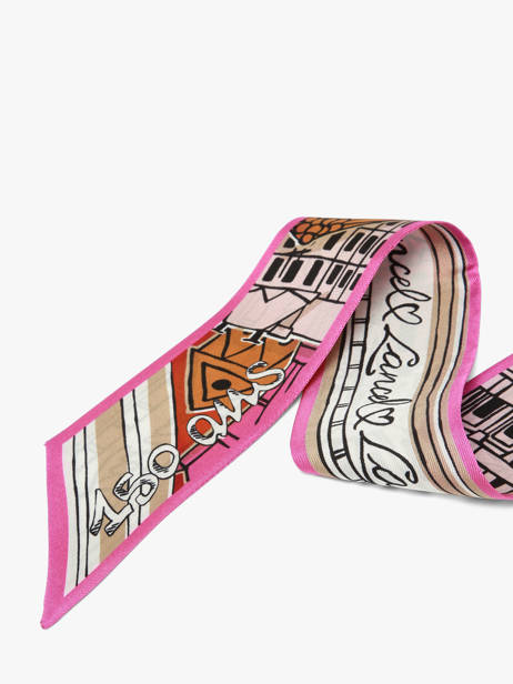 Foulard Lancel Rose 150 ans A14137 vue secondaire 1