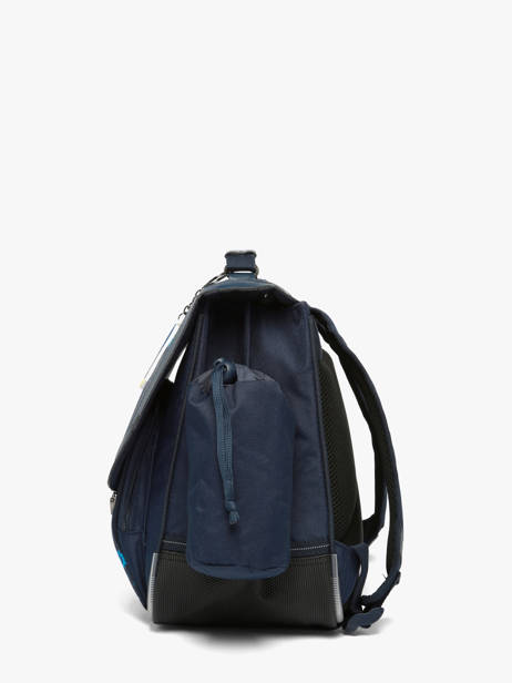 2-compartment Satchel Tann's Blue les fantaisies g 44151 other view 2