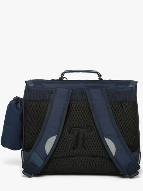 2-compartment Satchel Tann's Blue les fantaisies g 44151 other view 4