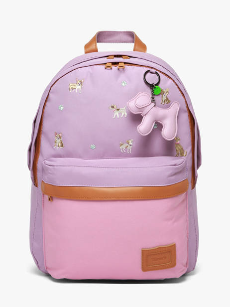 2-compartment Backpack Tann's Violet les fantaisies f 63195
