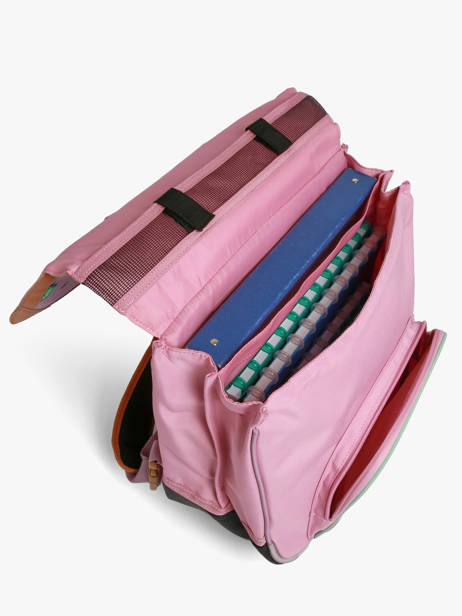 2-compartment Wheeled Satchel Tann's Violet les fantaisies f 42195 other view 3