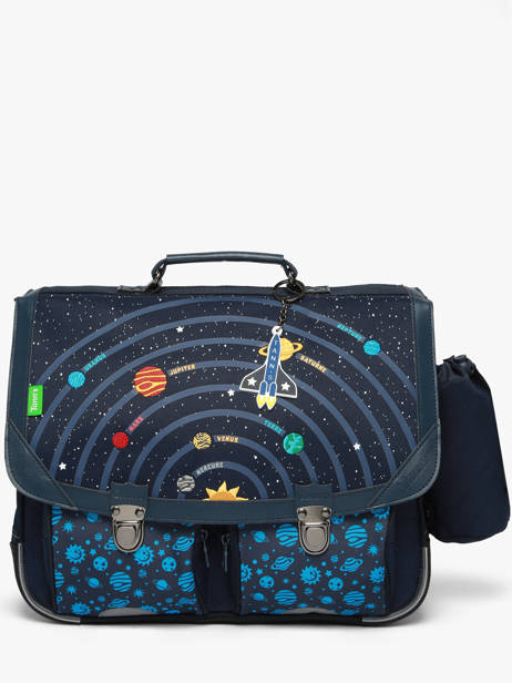 2-compartment Satchel Tann's Blue les fantaisies g 44151