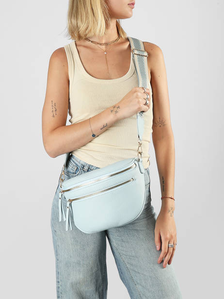 Sac Banane Sangle Miniprix Bleu sangle 8 vue secondaire 1