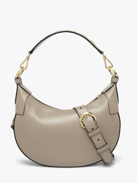 Shoulder Bag Origami Leather Lancel Gray origami A13313 other view 5