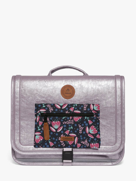 Cartable 2 Compartiments Cabaia Violet school S vue secondaire 2