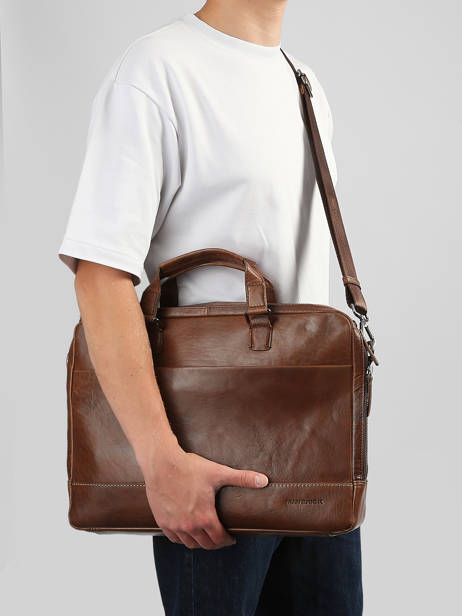 Business Bag Maverick Brown rough gear MAVRG306 other view 1
