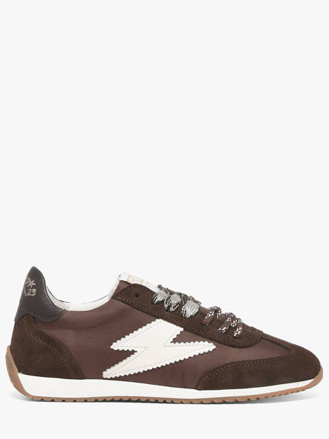 Sneakers En Cuir Semerdjian Marron accessoires JUNEE278