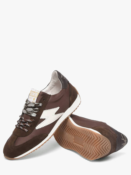 Sneakers En Cuir Semerdjian Marron accessoires JUNEE278 vue secondaire 2